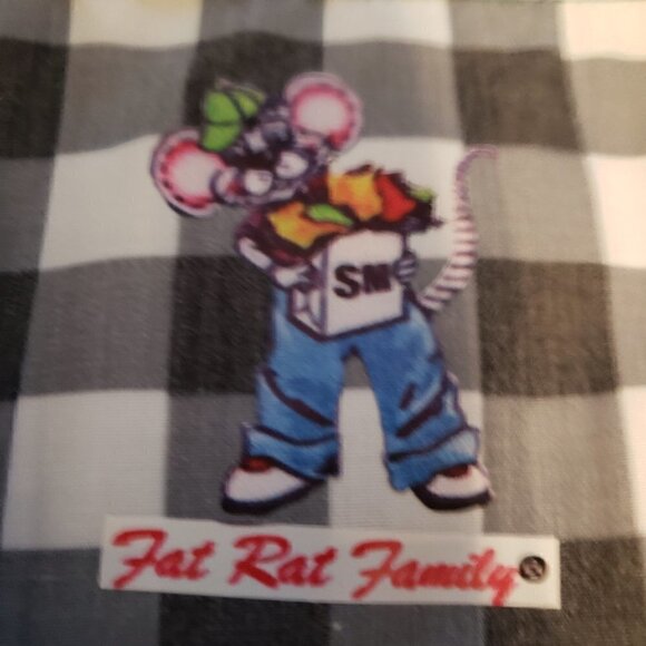 Fat Rat Family Gingham Rebel Pearl Snap Top - Picture 8 of 16